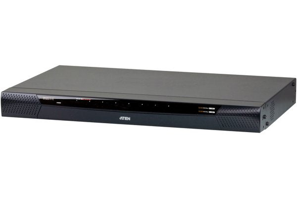 Aten PREMIUM KN1108VA Switch KVM PRO CAT5 8p Double IP+Alim Redond.