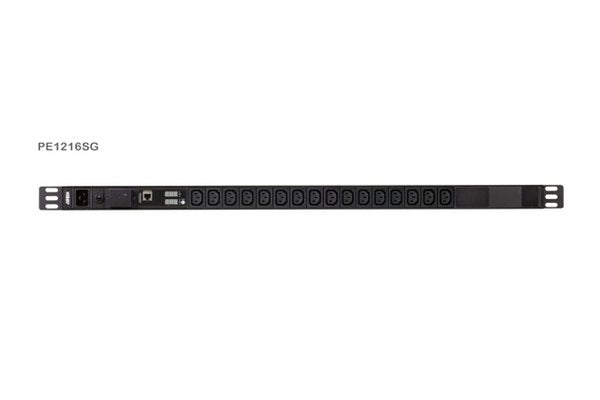 ATEN PE1216S PDU 19" 0U Parafoudre mesuré 16A 16 prises C13