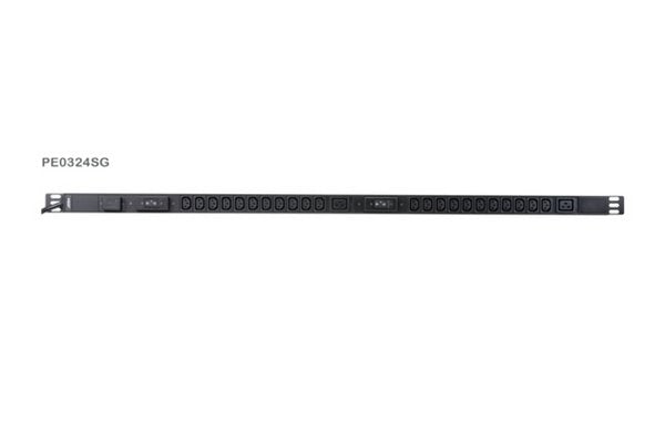 ATEN PE0324S PDU multiprise 19" 0U Parafoudre 32A 22 prises C13 - 2 prises C19