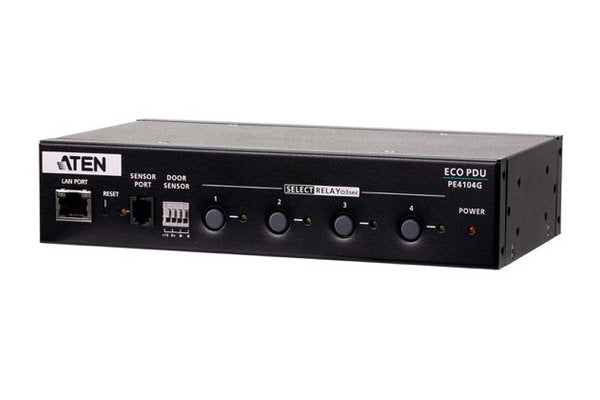 ATEN PE4104G-AT-G unité de distribution d'énergie 4 sortie(s) CA 1U Noir