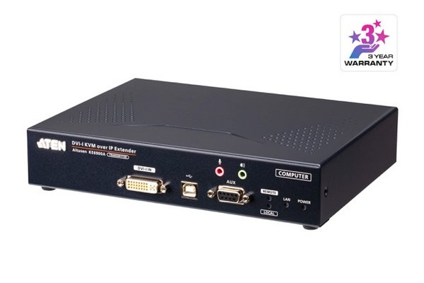 ATEN KE6900AT Contrôle à distance Emetteur KVM DVI/USB sur IP & Fibre