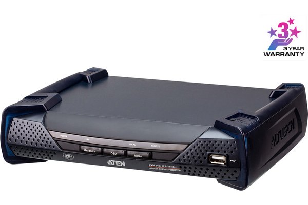 ATEN PREMIUM KE6940AR RECEPT.PROL.KVM DOUBLE DVI/USB  IP/SFP