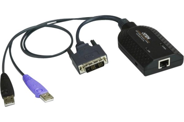 ATEN KA7166-AX câble kvm Noir, Violet