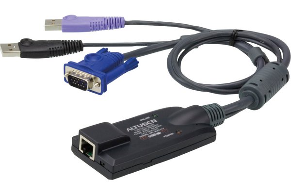 ATEN KA7177-AX câble kvm Noir, Bleu, Violet