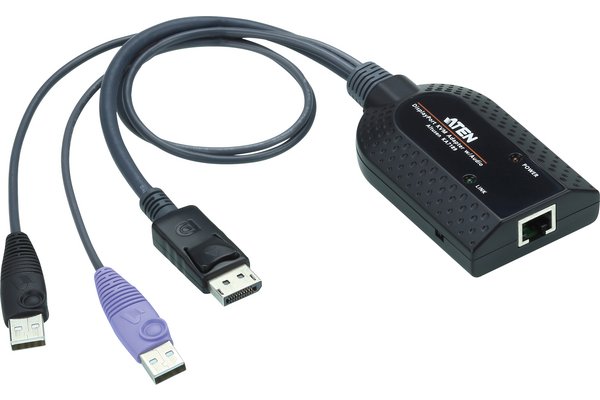 ATEN KA7189 câble kvm Noir, Violet