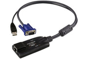 ATEN KA7570-AX câble kvm Noir, Bleu, Métallique