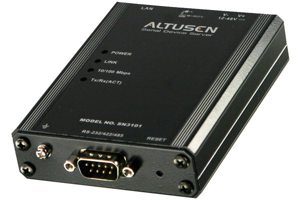 ATEN SN3101 SERVEUR DE PORT SERIE RS-232/422/485 DB9 OVER IP