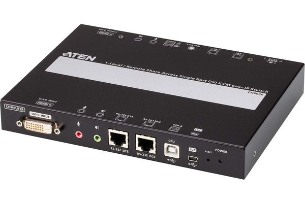 ATEN CN9600 Accès à distance KVM IP DVI/USB/Audio Virtual Média