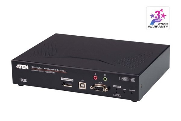 ATEN PREMIUM KE9952T Emetteur Kit KVM D.P./ USB SUR IP PoE