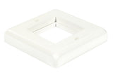 Support plastron pour boîtier saillie RJ45 (272020)