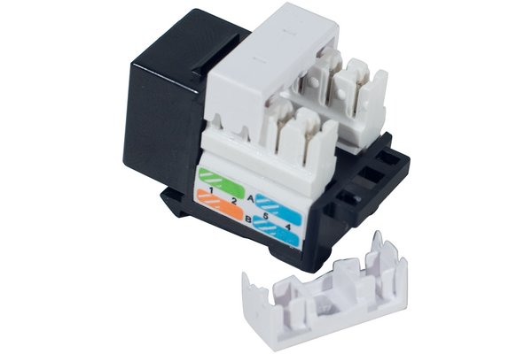 Embase noyau RJ45 UTP courte CAT 5e