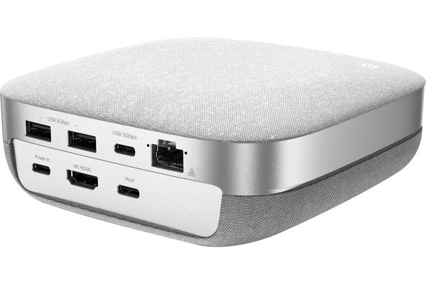 SpeakerPhone docking station USB-C 8 en 1 HDMI 4K LAN 2x USB-A 1x USB-C