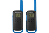 Motorola TLKR T62 2 Talkies Walkies 8 KMS bleu