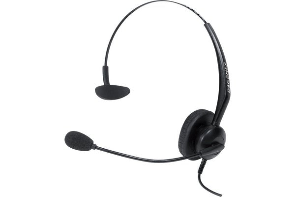 DACOMEX Casque téléphone micro flex antibruit - 1 écouteur