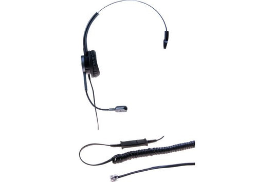 DACOMEX Perle - casque téléphone monaural micro Flex antibruit