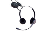 Dacomex Micro-casque UC USB-A Pearl Blue binaural
