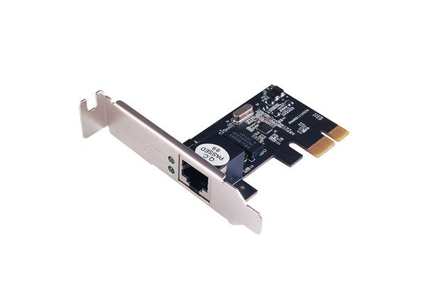 Carte réseau Gigabit PCI-Express 1 port 10/100/1000 format Standard + LowProfile