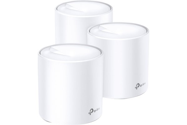 Systeme Wi-Fi maillé TP-Link Deco X60 pour toute la maison Wi-Fi 6 double bande 3-pack