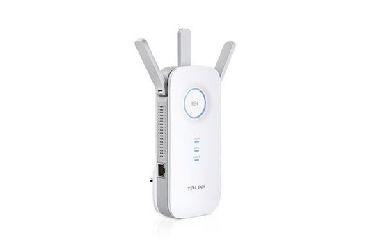 TP-LINK AC1750 Dual Band Wireless Wall Plugged Range Extender Qualcomm 1300Mbps at 5Ghz + 450Mbps at 2.4Ghz 802.11ac/a/b/g/n