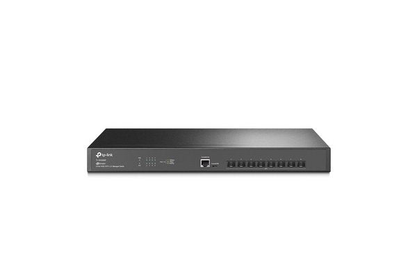 TP-LINK Omada 8-Port 10GE SFP+ L2+ Managed Switch 8x 10G SFP+ Slots RJ45/Micro-USB Console Port
