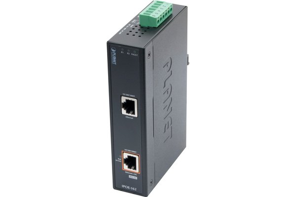 Planet IPOE-162 injecteur PoE+ Indust Gigabit 30W -40°/+75°