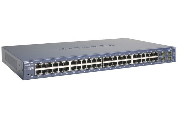 NETGEAR GS748T Switch Niv.2 - 48 ports Gigabit + 4 SFP