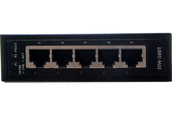 PLANET ISW-500T commutateur réseau Non-géré Fast Ethernet (10/100) Bleu