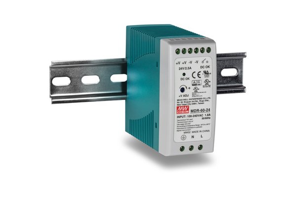 PLANET PWR-60-24 unité d'alimentation d'énergie 60 W Bleu, Blanc