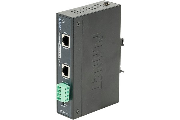 PLANET IPOE-162S séparateur voix-données Bleu Connexion Ethernet, supportant l'alimentation via ce port (PoE)