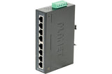 Planet Switch Indust Gigabit  -40/75° - 8 ports 10/100/1000