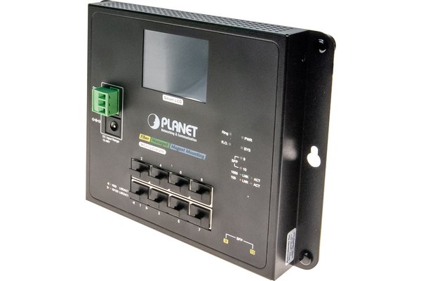 PLANET WGS-5225-8T2SV commutateur réseau Géré L2+ Gigabit Ethernet (10/100/1000) Noir