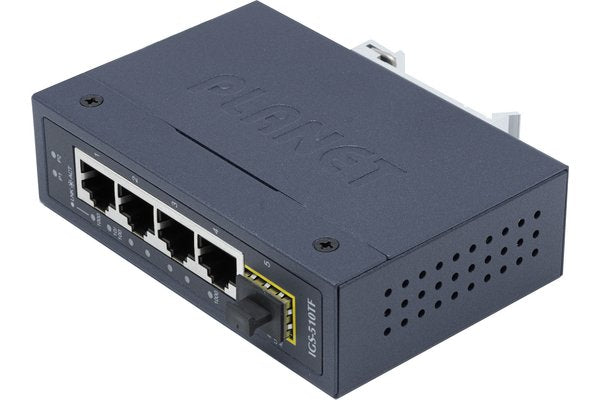 PLANET IGS-510TF Switch Indust. 4p Gigabit & 1 SFP 100/1G