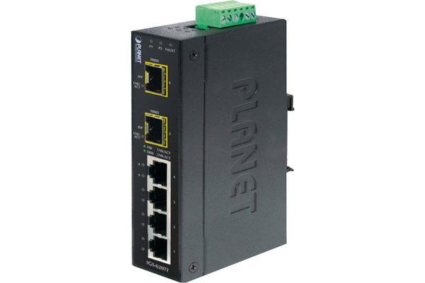 PLANET IGS-620TF commutateur réseau Non-géré Gigabit Ethernet (10/100/1000) Bleu
