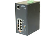PLANET IGS-4215-4P4T commutateur réseau Géré L2/L4 Gigabit Ethernet (10/100/1000) Connexion Ethernet, supportant l'alimentation via ce port (PoE) Bleu, Blanc