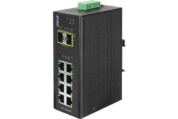 PLANET IGS-10020MT commutateur réseau Géré L2+ Gigabit Ethernet (10/100/1000) Noir