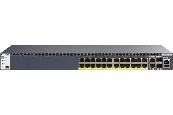 NETGEAR M4300-28G-PoE+ (550W) SW. Niv3 24P Gigabit PoE+ & 4p 10G