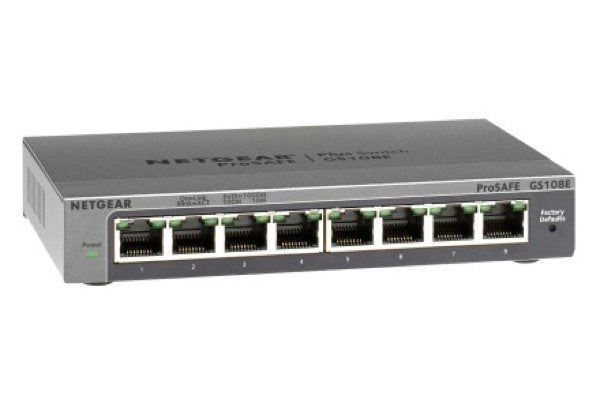 NETGEAR GS108E Switch 8 ports Gigabit manageable