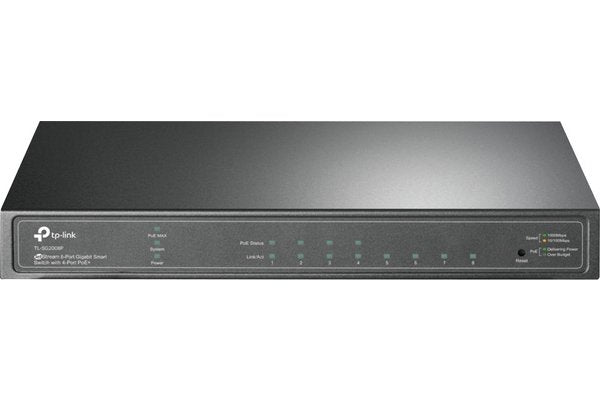 JetStream 8-Port Gigabit Smart Switch