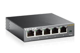 Tp-link TL-SG105E switch metal 5 ports Gigabit IGMP+Vlan+QoS