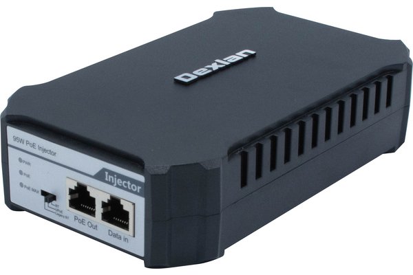 DEXLAN Injecteur Gigabit PoE++  802.3bt 95W