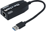 DEXLAN adaptateur réseau USB 3.0 RJ45 Gigabit à cordon