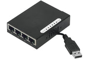 DEXLAN SWITCH 5p10/100 ALIM USB + FIX. MAGNETIQUE