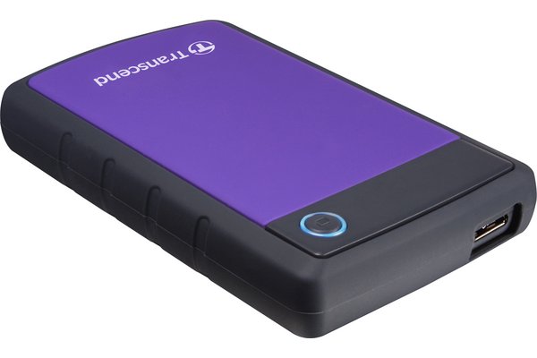 TRANSCEND 2To Disque dur externe 2.5p - Anti-choc Violet