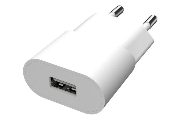 CHARGEUR SECTEUR 1 PORT USB Type-A 1,0 A BLANC