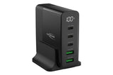 CHARGEUR SECTEUR 2 PORTS USB Type-A QC + 3 PORTS USB Type-C PD 140 W