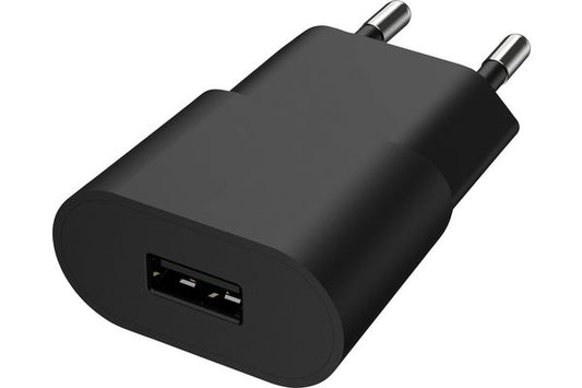 CHARGEUR SECTEUR 1 PORT USB Type-A 1,0 A NOIR
