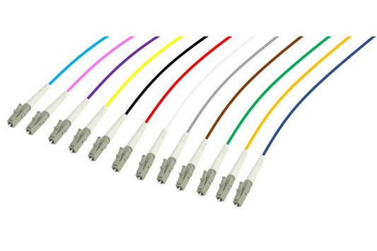 PIGTAIL OM4 LC/UPC LSOH 12 CONNECTEURS 2m