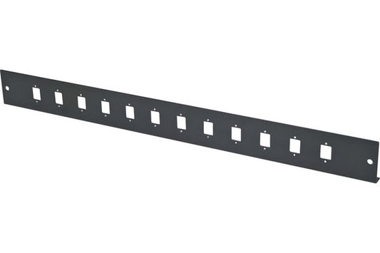 DEXLAN Façade nue 12 LC Duplex / SC Simplex pour tiroir optique 1U