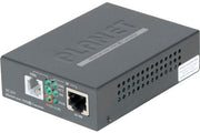 PLANET VC-231 convertisseur de support réseau 100 Mbit/s Noir