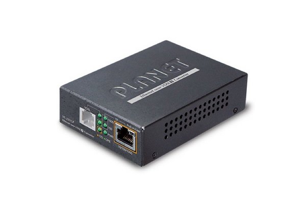 PLANET VC-231GP convertisseur de support réseau 1000 Mbit/s Noir